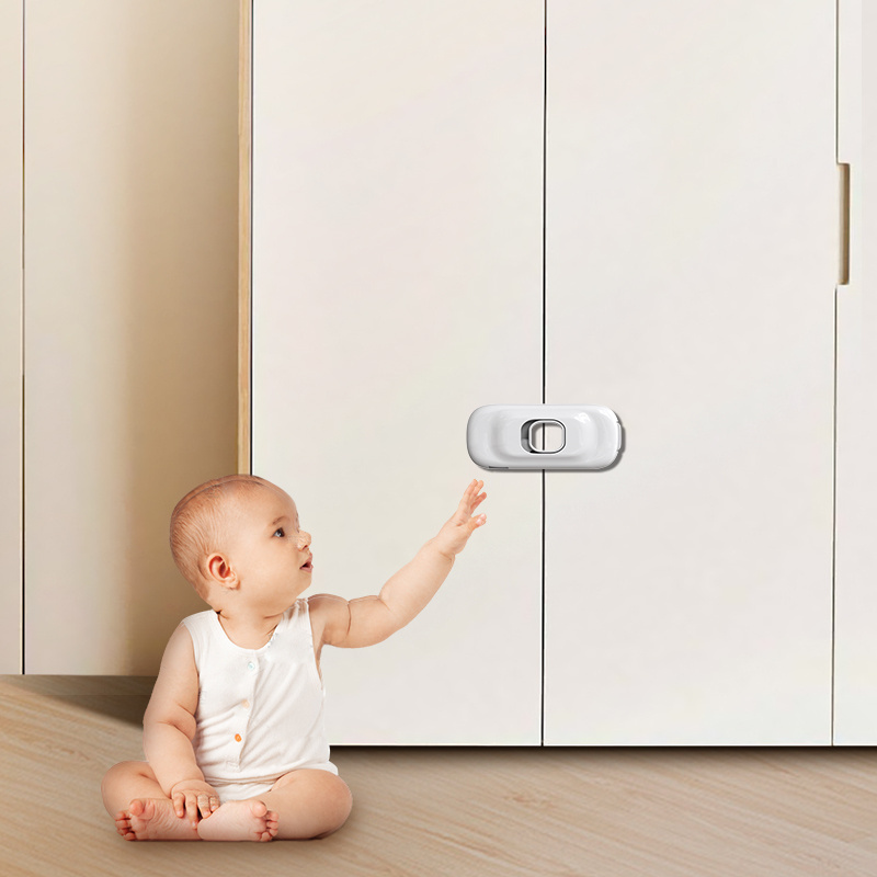 Child Proof Locks for Double Door Cabinet Doors Pantry Closet Wardrobe Cupboard Drawers Child Safety Locks