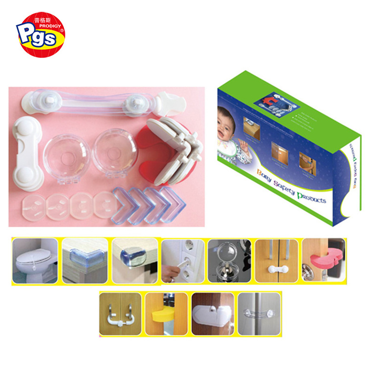 Child safety products baby proofing 18 pack cabinets kits locks set