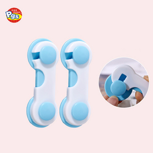 Multifunctional Plastic Baby Lock Anti-Pinch Protection for Cabinets Doors Safe Everyday Use for Kids