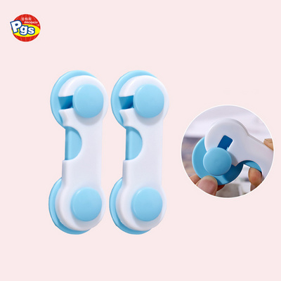 Multifunctional Plastic Baby Lock Anti-Pinch Protection for Cabinets Doors Safe Everyday Use for Kids