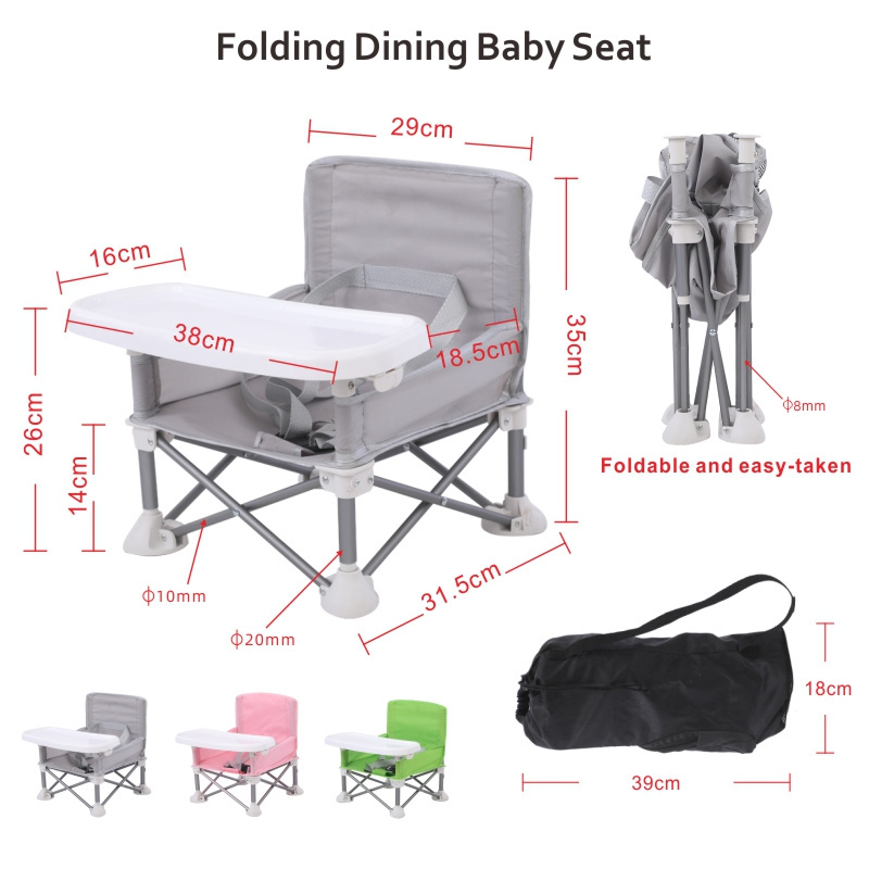 Multi-function baby dinning dinner new born infant feeding chair removable tray