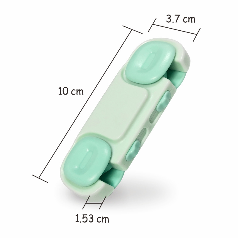 Guangzhou Baby Supplies ABS Anti-Pinch Child Safety Lock for Cabinet Doors and Fridge Drawers