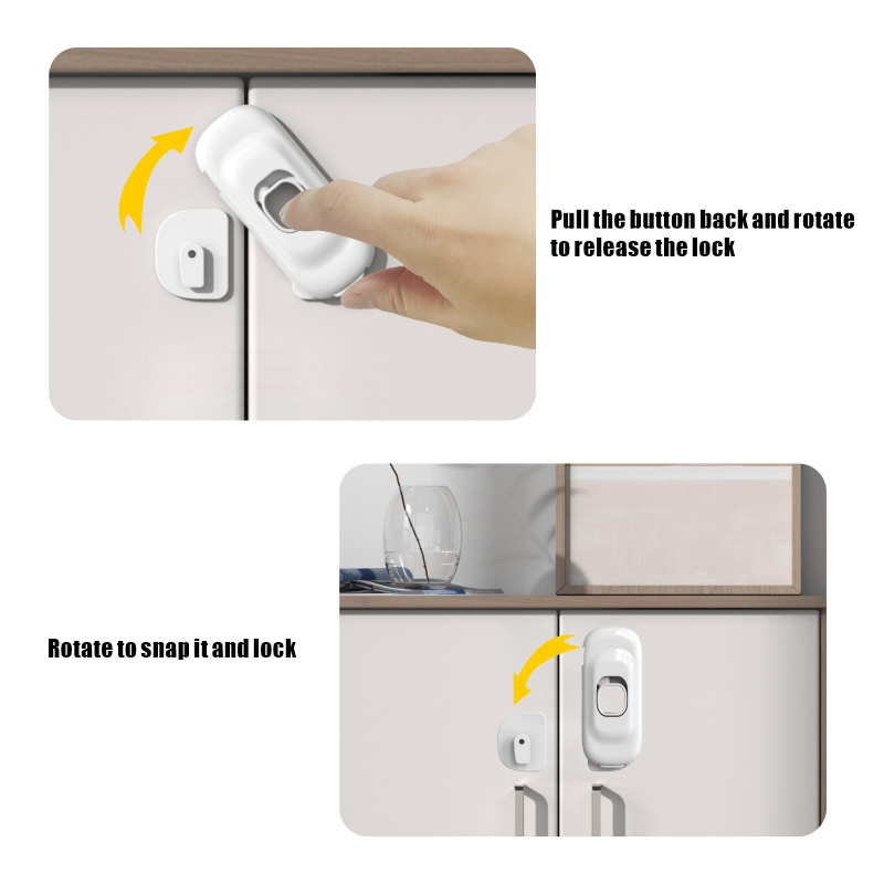 New Baby Cabinet Safety Products Child Safety Magnetic Cupboard Lock For Furniture