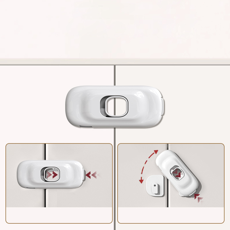 Child Proof Locks for Double Door Cabinet Doors Pantry Closet Wardrobe Cupboard Drawers Child Safety Locks