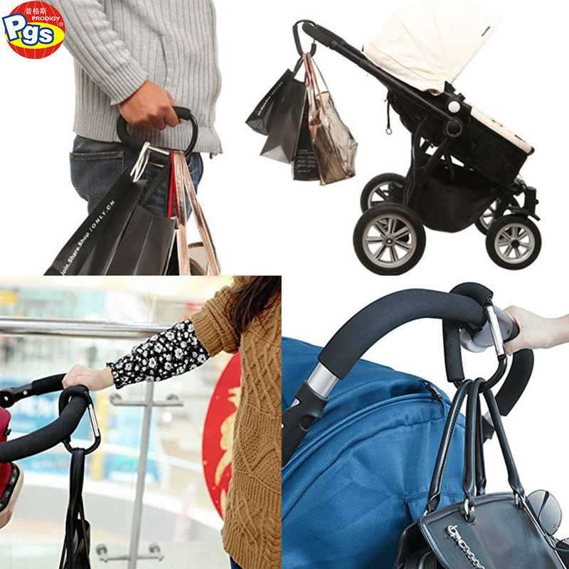 Factory sale hot hook organizer accessories baby stroller bag hook stroller hooks