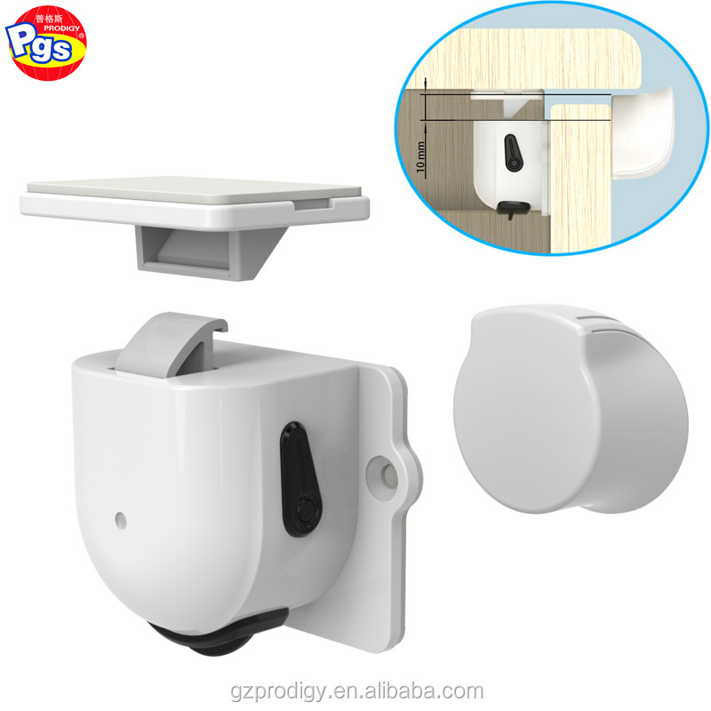 Hot sale factory sliding cabinets magnetic locks cupboard baby safety lock