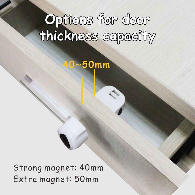 Baby Security Magnetic Lock 8locks+2keys, Magnet cabinet drawer Lock for child safety