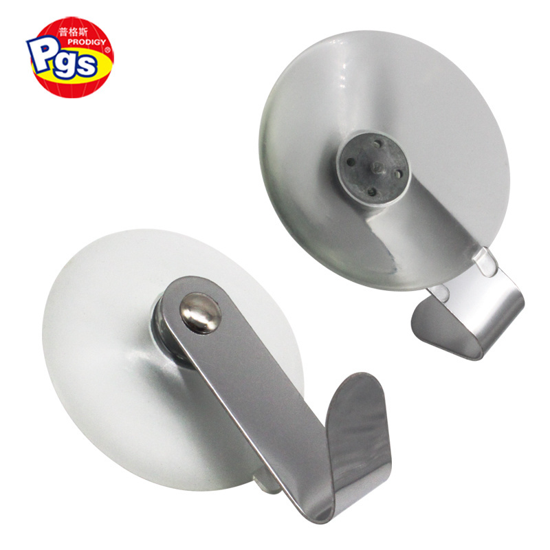 Strong Self Adhesive Metal Shower Shelf Hooks Kitchen Door Hanger Stainless Steel Hook