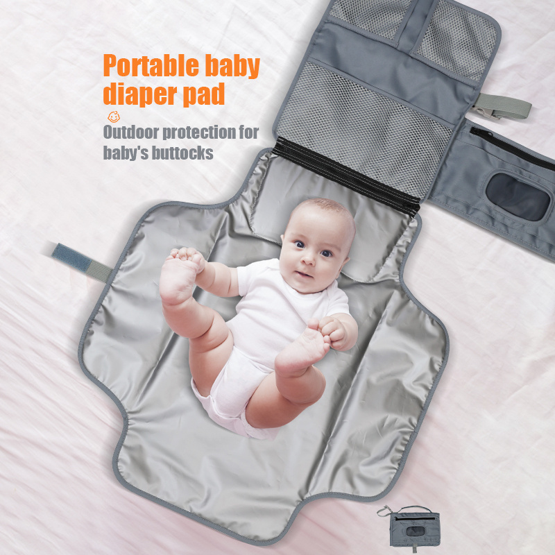 Fully Padded Diaper Changing Pad With Waterproof Peva Liner For Baby Stuff Changing Table Pad