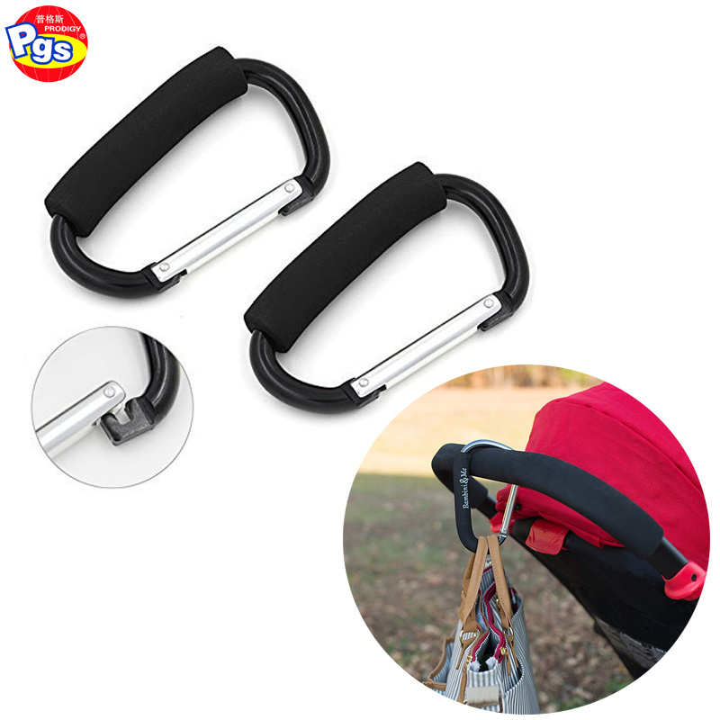 Factory sale hot hook organizer accessories baby stroller bag hook stroller hooks