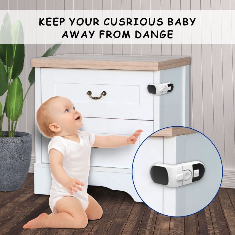 Convenient new design magnet baby safety magnetic cabinet locks