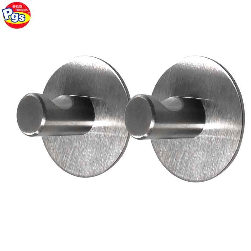 Adhesive Towel Hooks Self Adhesive Robe Hooks Home Coat Hook Stainless Steel Bathroom Stick On Wall