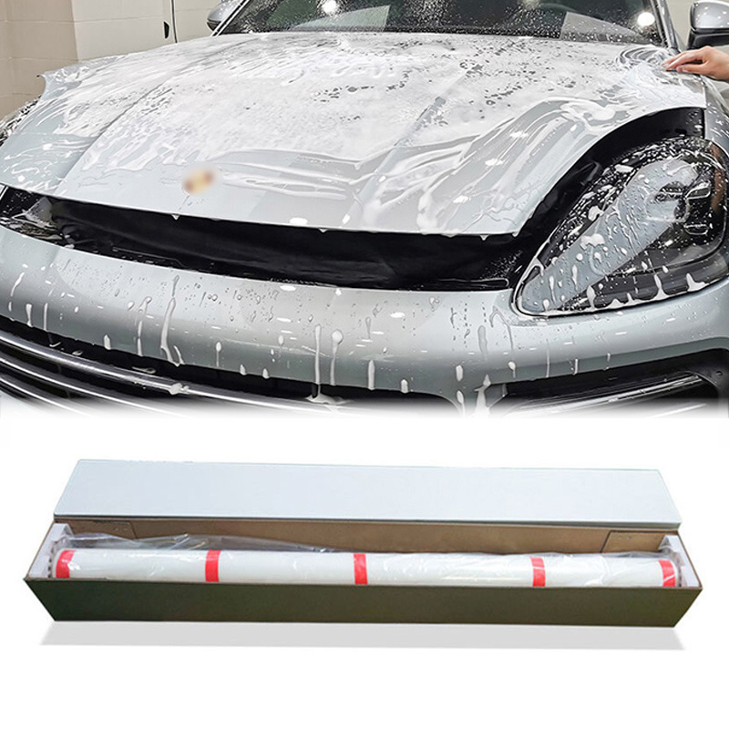 NUYAO Not Yellowing Car Paint Protective Film Double Nano Ceramic Coating Tpu Car Sticker Transparent PPF TPU Vinyl Car Wrap