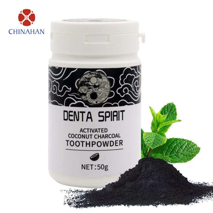 Manufacturer Price OEM Organic Mint Flavor Tooth Powder Activated Charcoal Teeth Whitening Powder