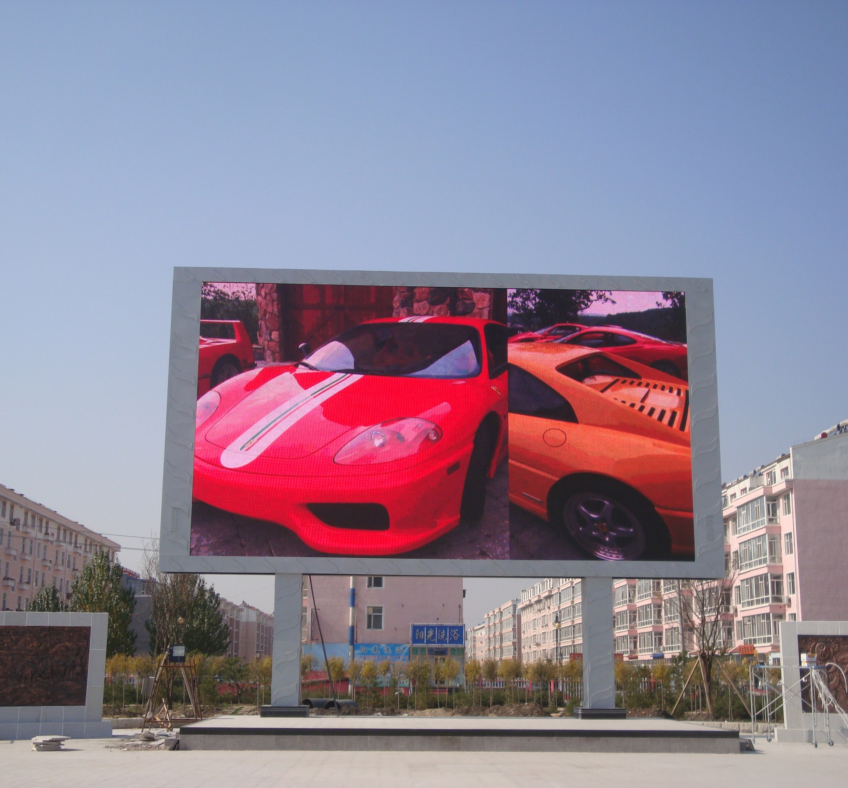 Led Big Display Billboard High Brightness HD Video Wall Panel Waterproof Full Color P4 P5 Outdoor LED Display Screen