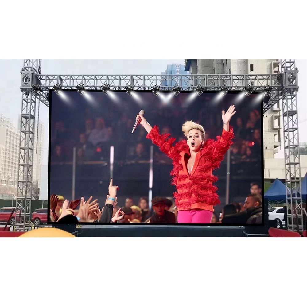 Waterproof Outdoor P3.91 P4.81 Led Display Screen 500*500mm Full Color Rental HD Video Wall Panels for Concert Stage