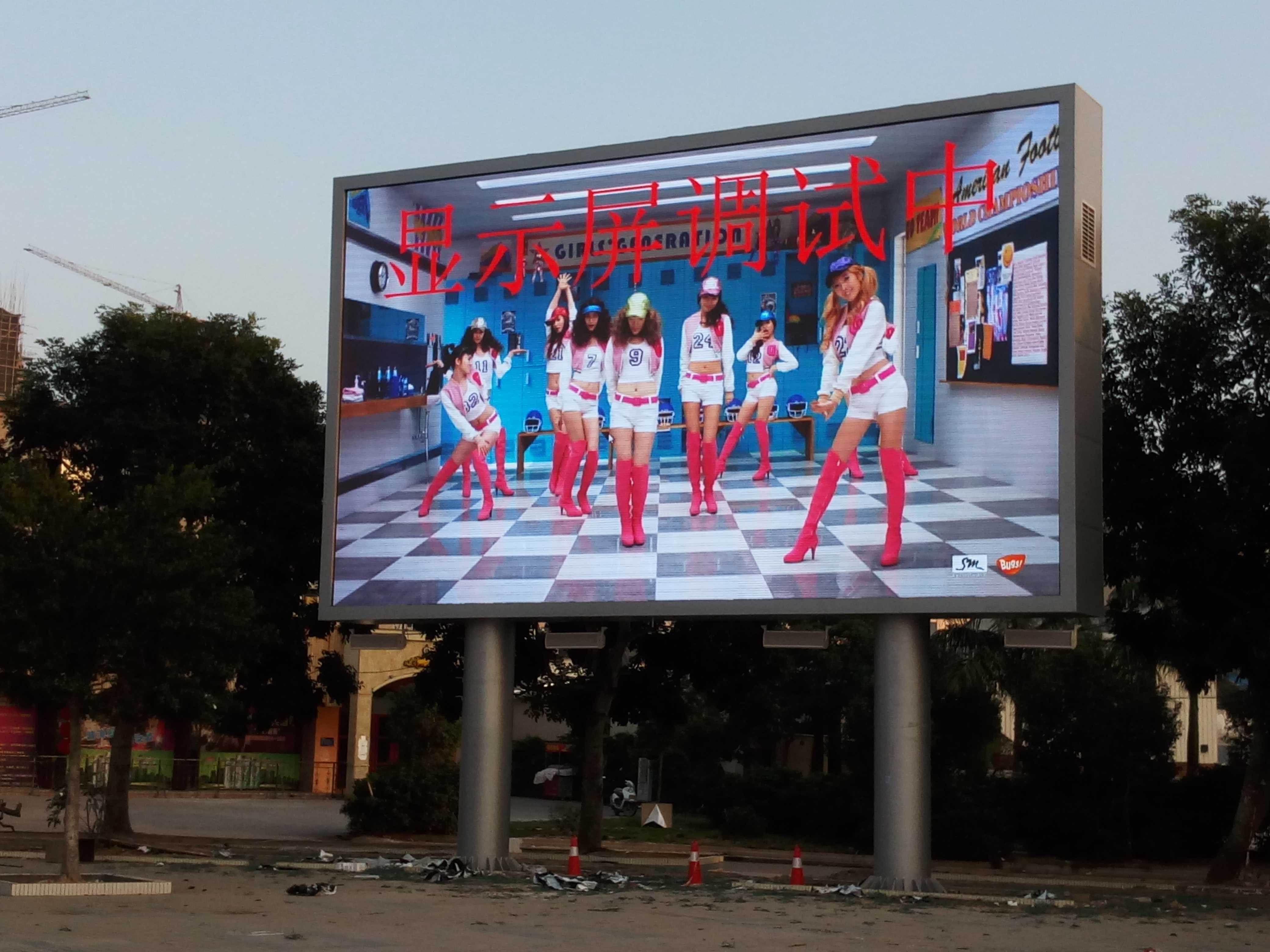 outdoor led advertising screen High refresh rate outdoor led display P3 p8 waterproof led screen