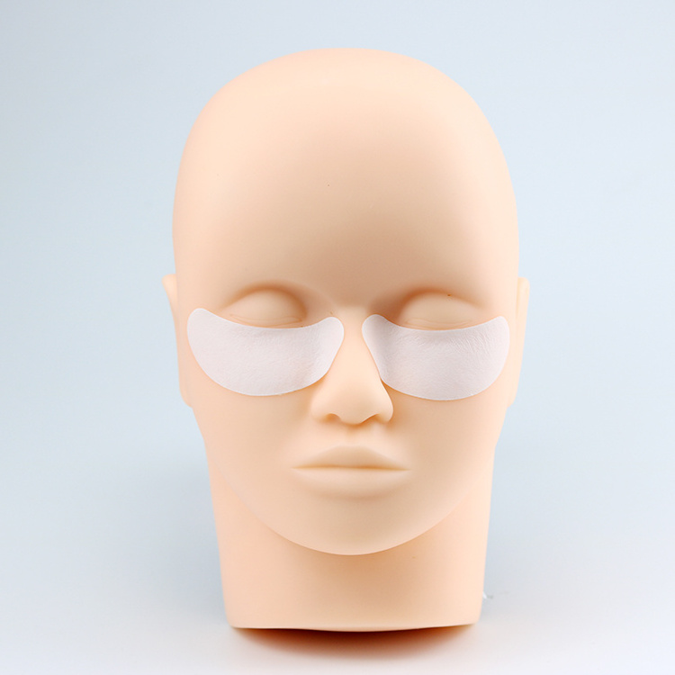 Popular High Quality Easy Clean Hair Practice Mannequin Soft Training Head for Eyelash Wholesale CNK factory