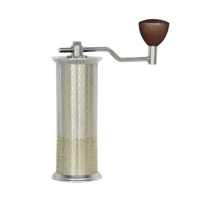 Manual Coffee Grinder with Adjustable Settings SUS420 Burr Hand Crank Coffee Grinder Portable Mill Faster Grinding Efficiency