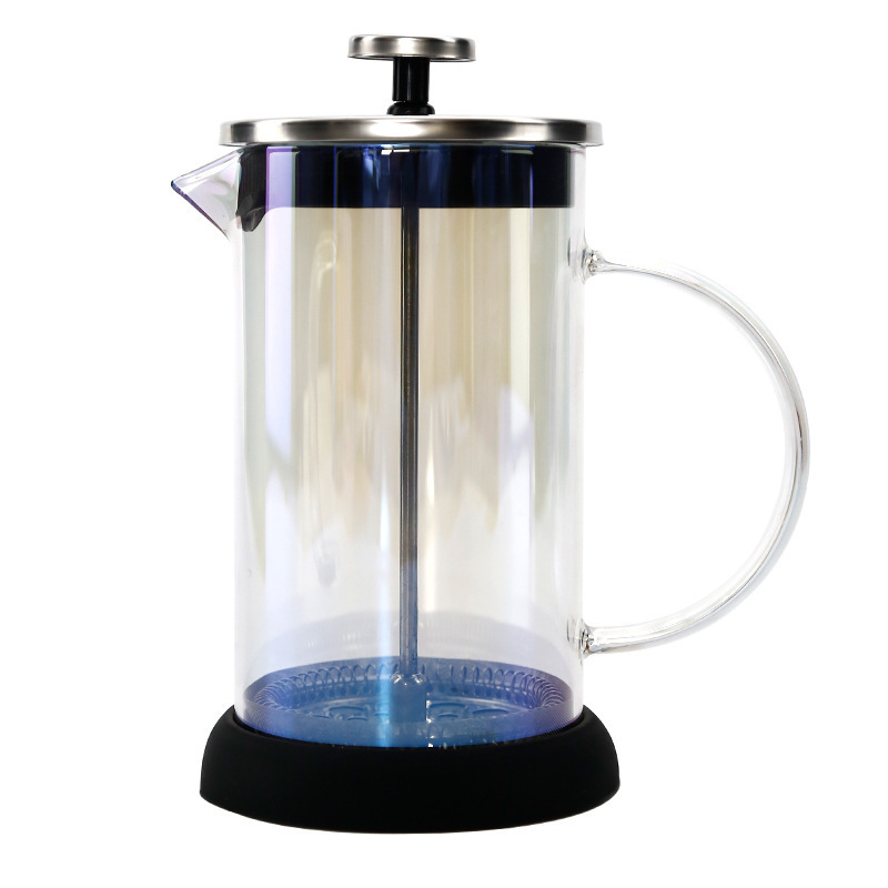 Hot Sale Home Thick & Durable Glass Manual Siphon Coffee French Press Tea and Coffee Maker