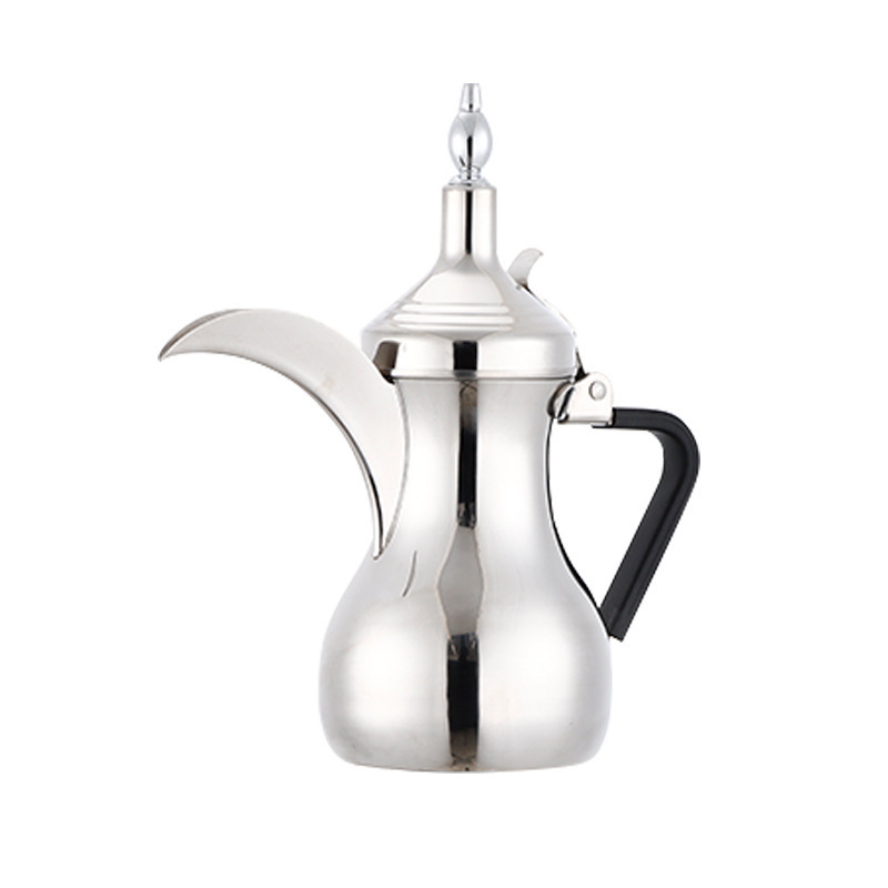 Beautiful Stainless Steel Arabian Dallah Tea Coffee Pot Manufacturer Premium Arabic Tea Coffee Pot Arabic Dallah Handmade