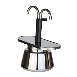 New Arrival 2 Cups Stainless Steel Double Tube Balance Scales Espresso Coffee Maker Moka Pot