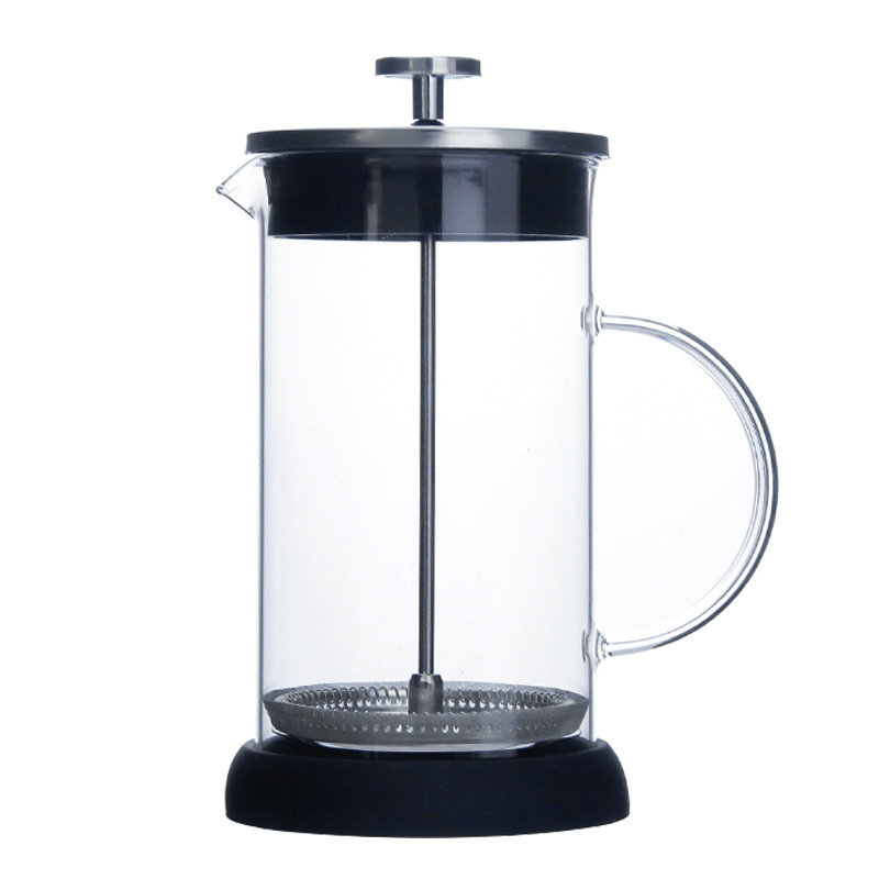 Hot Sale Home Thick & Durable Glass Manual Siphon Coffee French Press Tea and Coffee Maker