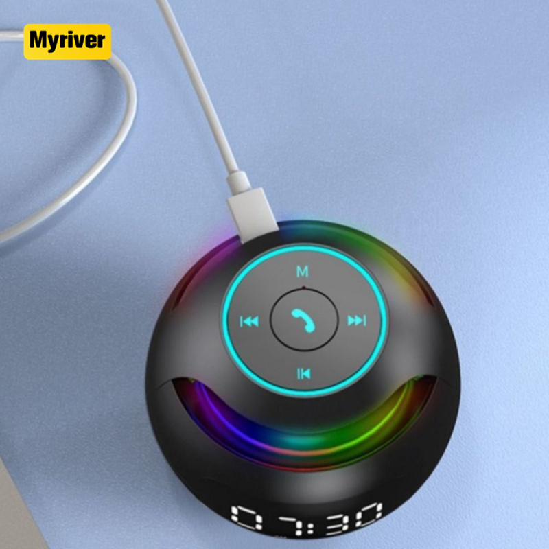 Myriver New Hot Selling Hifi Sound Quality Tf Card Playing Lantern Ball Blue Tooth Speaker