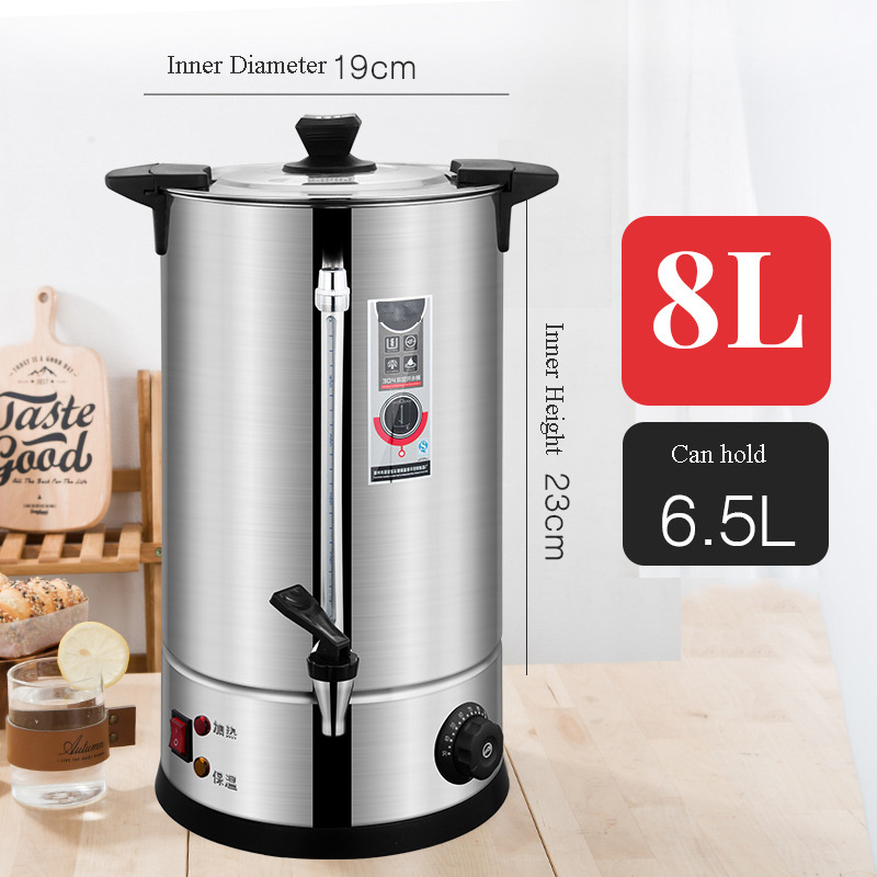 Myriver 15 L Electric Coffee Urn Stainless Steel Coffee Heating Dispenser Insulation Coffee Maker Urn