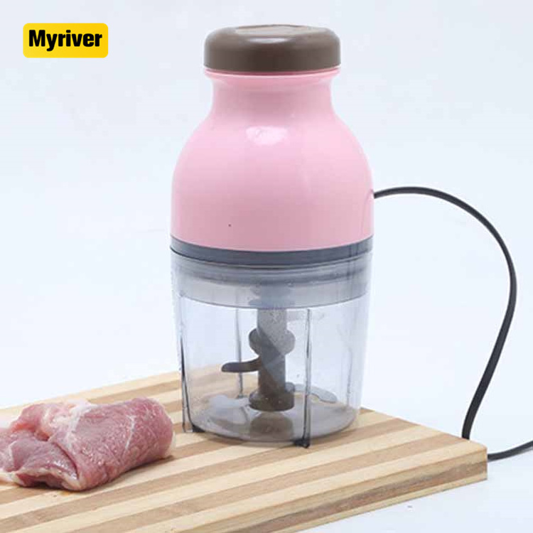 Myriver Electric 1L Small Crushing Pink Soybean Milk Baby Complementary Food Machine Electric Juicer Household