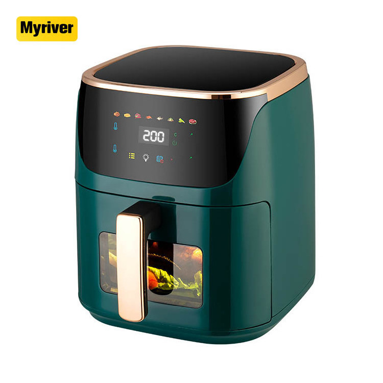 Myriver Dropshipping Kitchen Appliances Restaurant Dual 9L Toaster Oven Air Fryer Power Xl Large 10L 10 Liter Duall Air Fryer