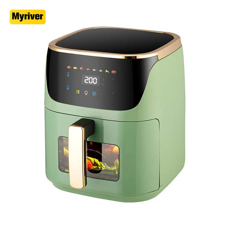 Myriver Dropshipping Kitchen Appliances Restaurant Dual 9L Toaster Oven Air Fryer Power Xl Large 10L 10 Liter Duall Air Fryer