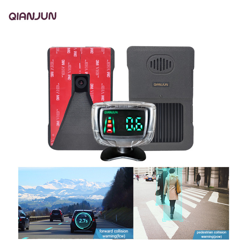 Qianjun car speed control warning truck anti collision avoidance system lane assistant proximity alarm system