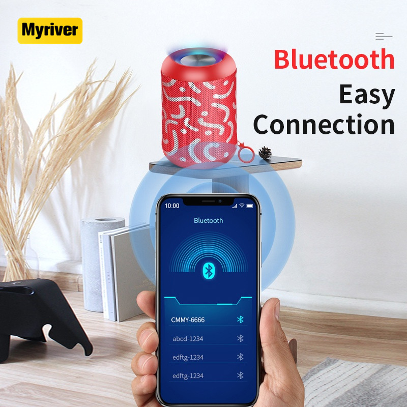 Myriver High End Speakers In Home Audio 8 Inch Subwoofer Bluetooths Custom Logo Speaker Potable Tiny Bt Speaker