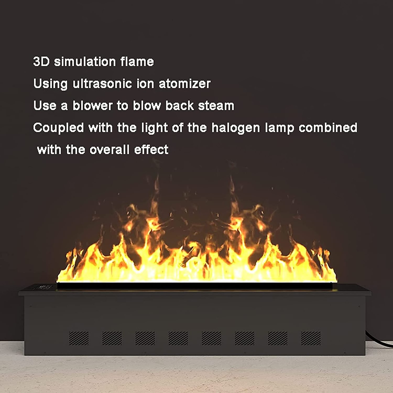 Myriver Electrical Decorative Fake Fire Place Flame Electric Fireplace With A Cold Fire In Tanzania