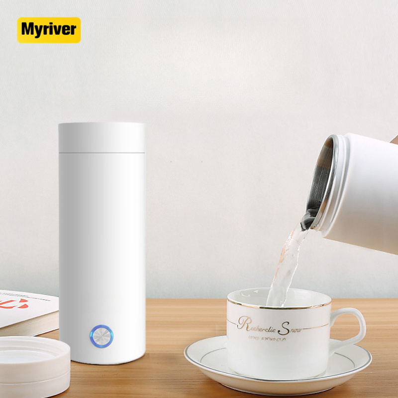 Myriver Wholesale Portable Electric Water Kettle Tourist Heats Cups Water Boiler In The Car Small Electric Kettle With Heating