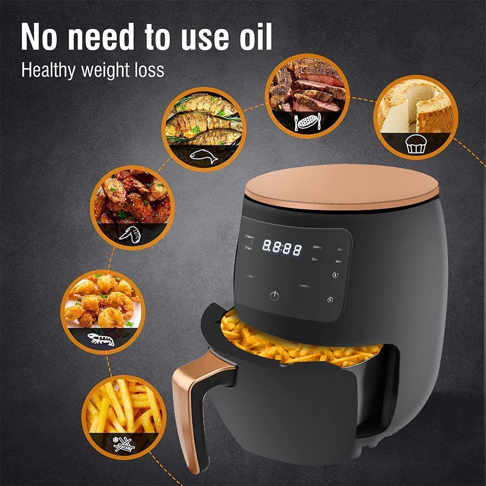 Myriver Custom Logo Oven Toaster 4.5 Liter Digital Purple An Liven New Home Air Fryers Silencare Find Manual Air Fryer Eu Stock