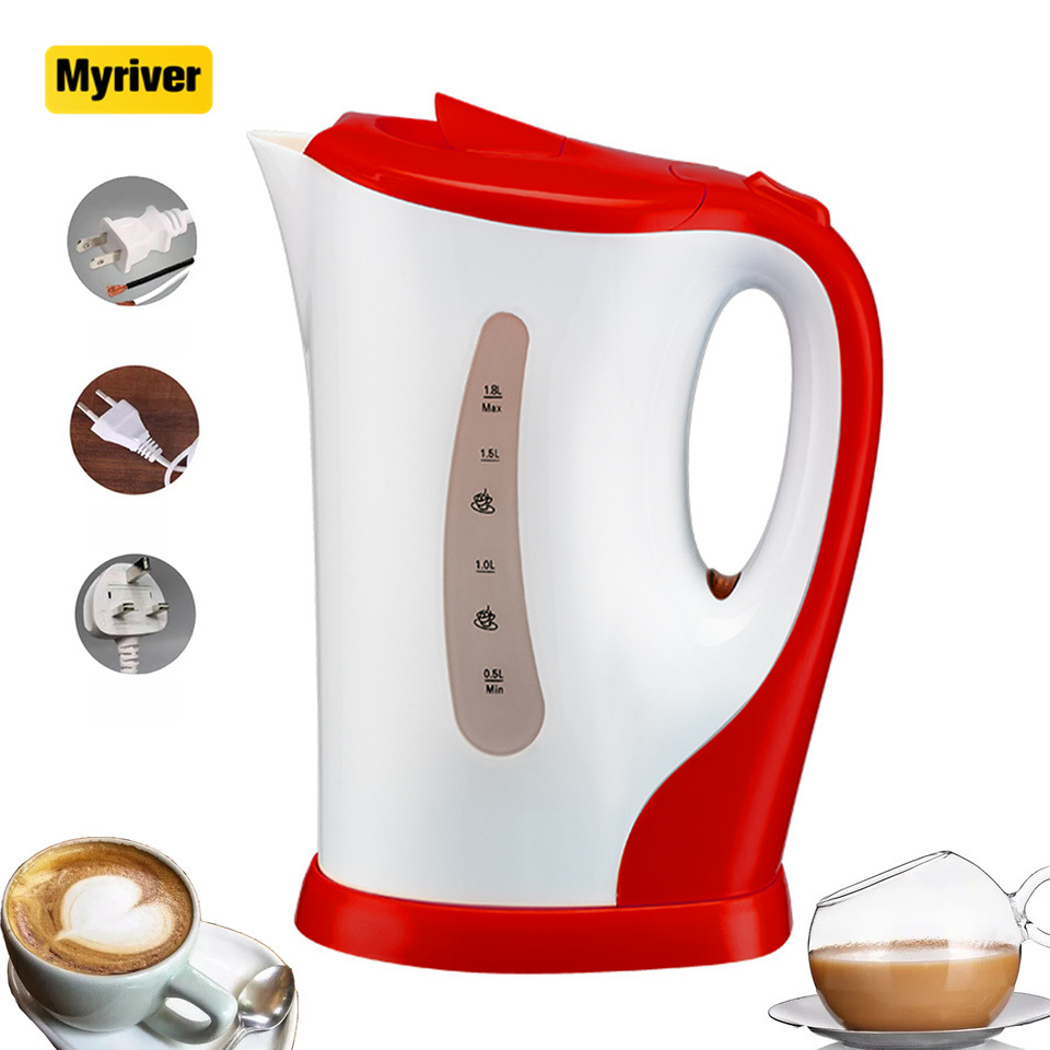 Myriver 360 Degree Rotational Base Instant Electric Jug New Abs Plastic Electric Kettles 110V 220V Immersed Kettle