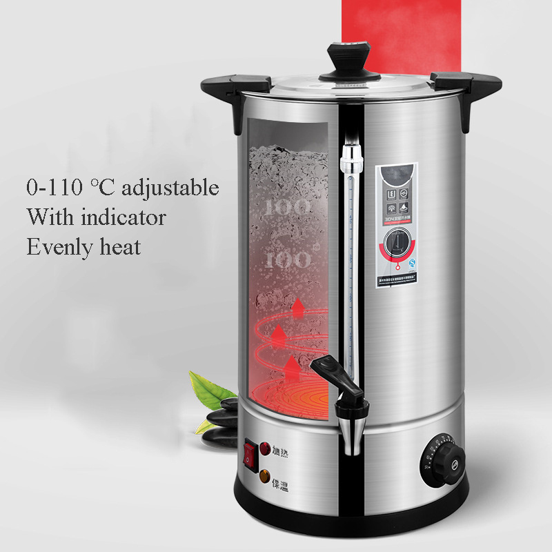 Myriver 15 L Electric Coffee Urn Stainless Steel Coffee Heating Dispenser Insulation Coffee Maker Urn