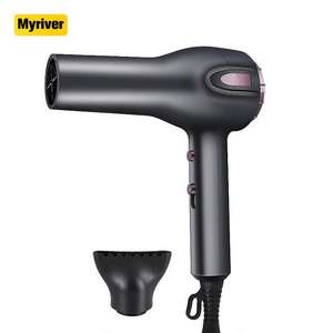 Myriver Luxury Foldable Handle Retractable Cord Hotel Professional Hair Dryer Wireless Electric Hair Dryer