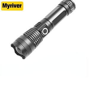 Myriver Safety Hammer Torch 10W 450 Lumens Waterproof LED Torch Flashlight Rechargeable for Self Defense