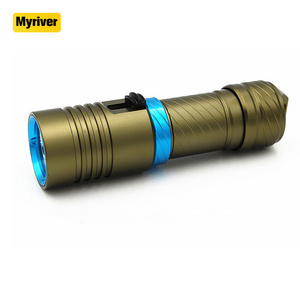 Myriver Stepless Dimming 100M Under Water Linterna De Buceo Led Scuba Torch Light 1200 Lumen Diving Underwater Flashlights