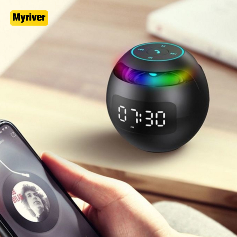 Myriver New Hot Selling Hifi Sound Quality Tf Card Playing Lantern Ball Blue Tooth Speaker