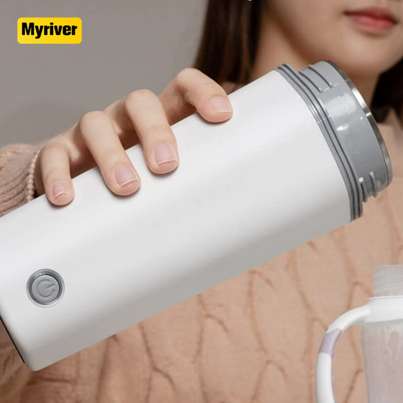 Myriver Best Seller 12V Car Heating Cup Stainless Steel Kettle Tea Coffee Warm Quickly Electric Water Warmer Bottle For Travel