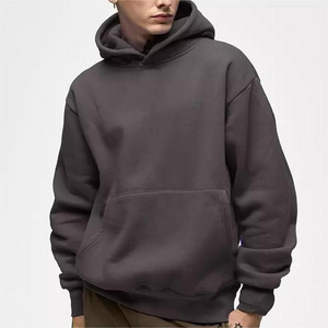 High Quality 100% Cotton Unisex Hoodie for Men Heavy Hoodie Pullover Sweatshirt Custom Logo French Terry Blank Hoodies