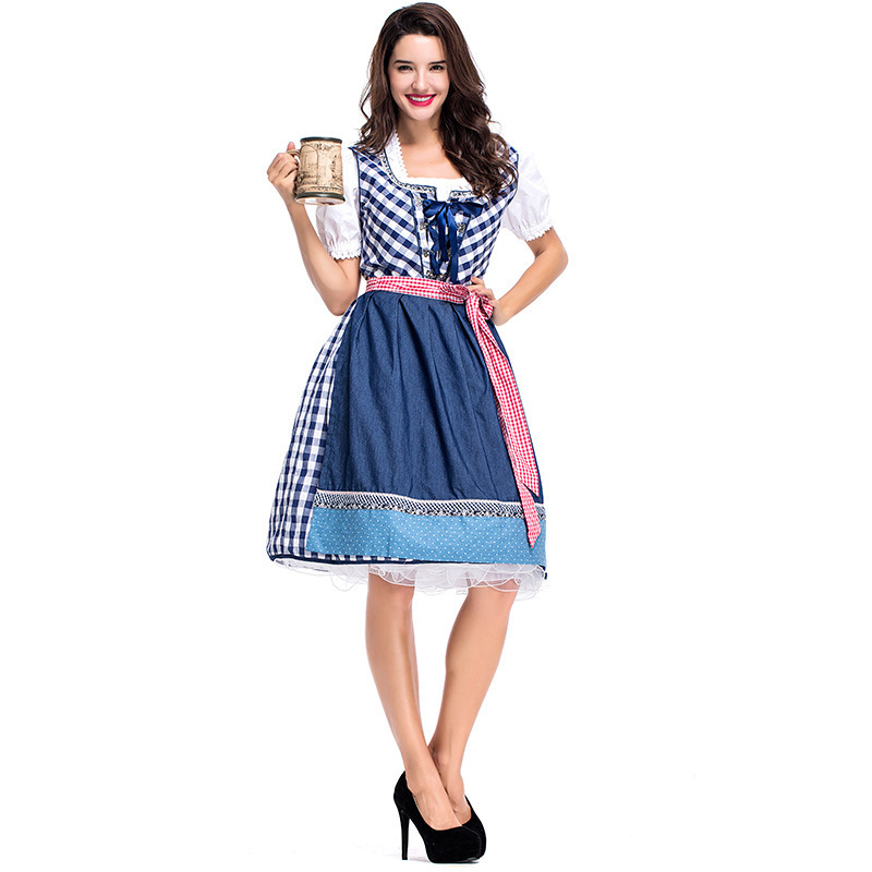 German beer Festival carnival costumes beer gril Halloween costumes