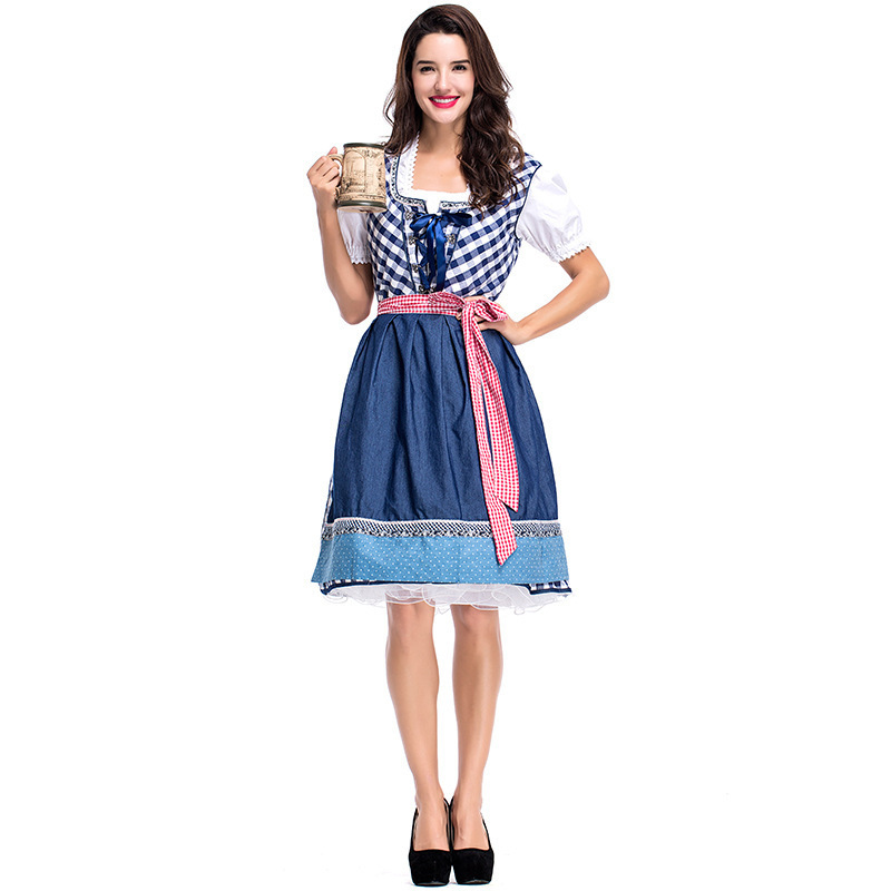 German beer Festival carnival costumes beer gril Halloween costumes