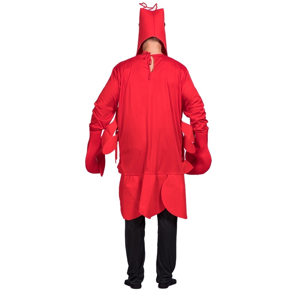 Party funny stage costume marine life compound sponge food Red Lobster Halloween costume