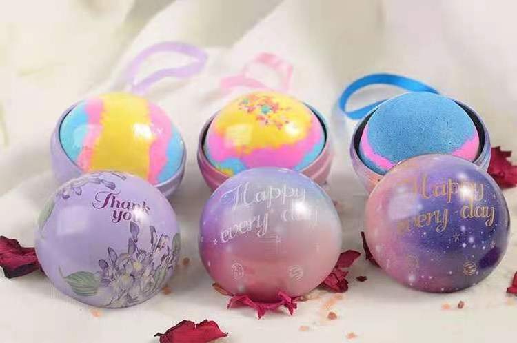 hot sales oem organic oil mini mermaid dinosaur bubble bath bombs with jewelry inside