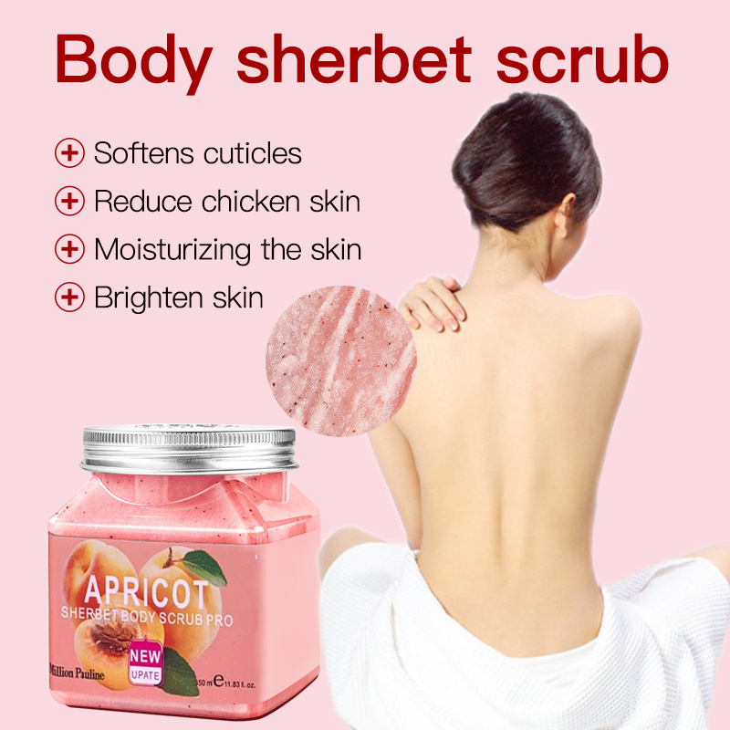 Mineral Facial Exfoliating Scrub Anti Aging Wholesale Bamboo Charcoal Avocado cranberry peach Scrub Body face Scrub